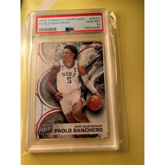 Paolo Banchero 2022 Panini Father's Day Rookie RC #FD24 PSA 10